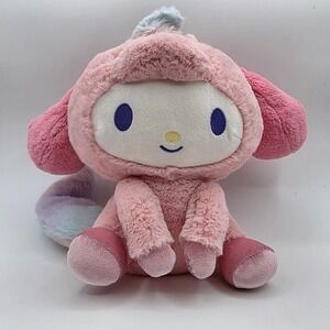 Sanrio My Melody x Gund Unicorn Plush Pink Rainbow Gold Horn 2023 6067142